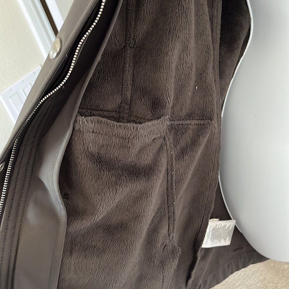 BCBG Belted Jacket with Hood - Picture 5 of 6